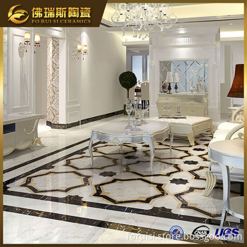 Item:FS-AM60-2 Kajaria Bianco Carrara Tiles Design For Modern Living Room